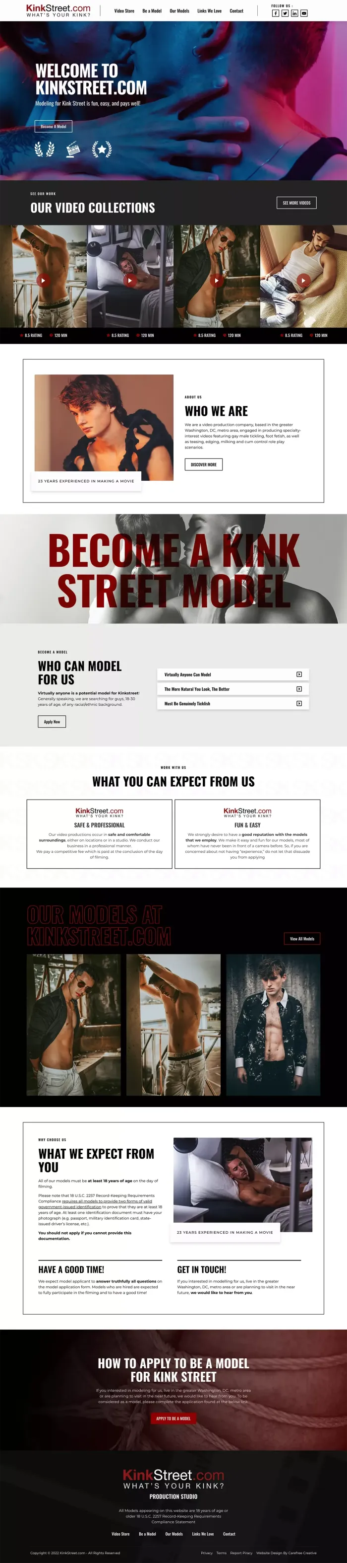 Kink Street website