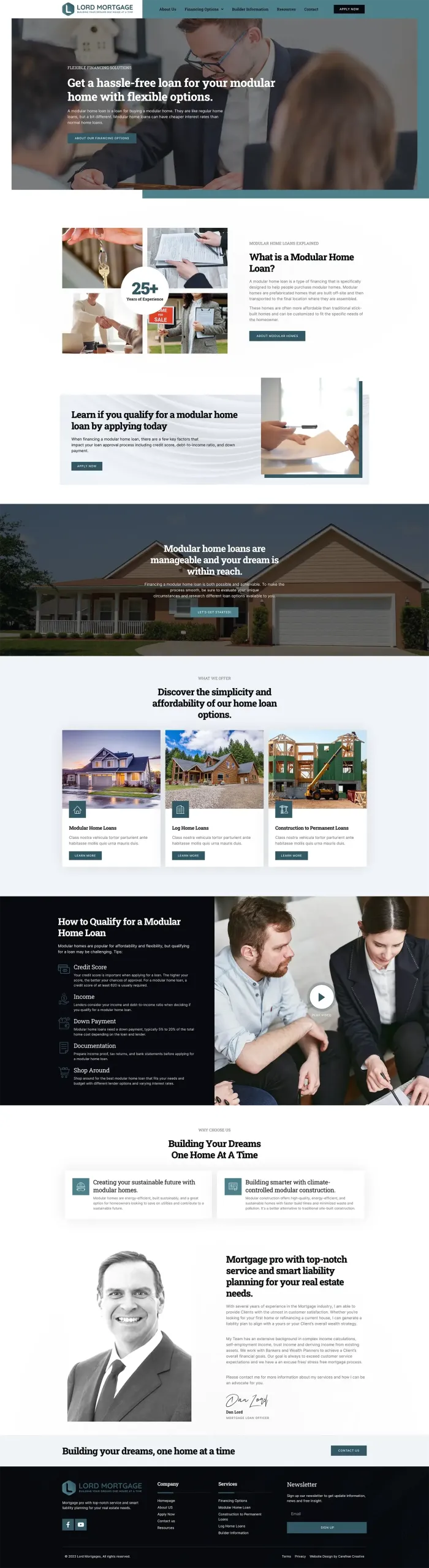 Lord Mortgage website