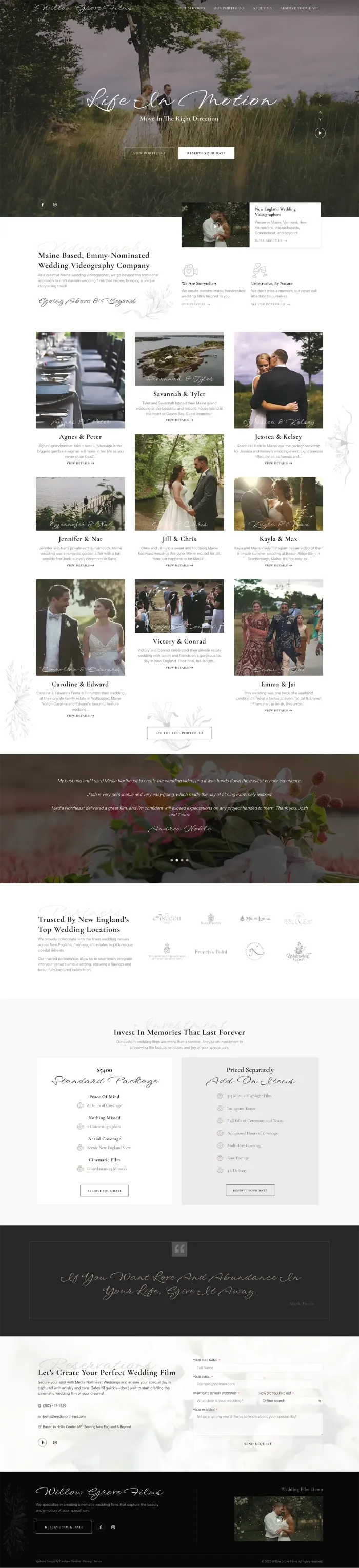 Media Northeast website