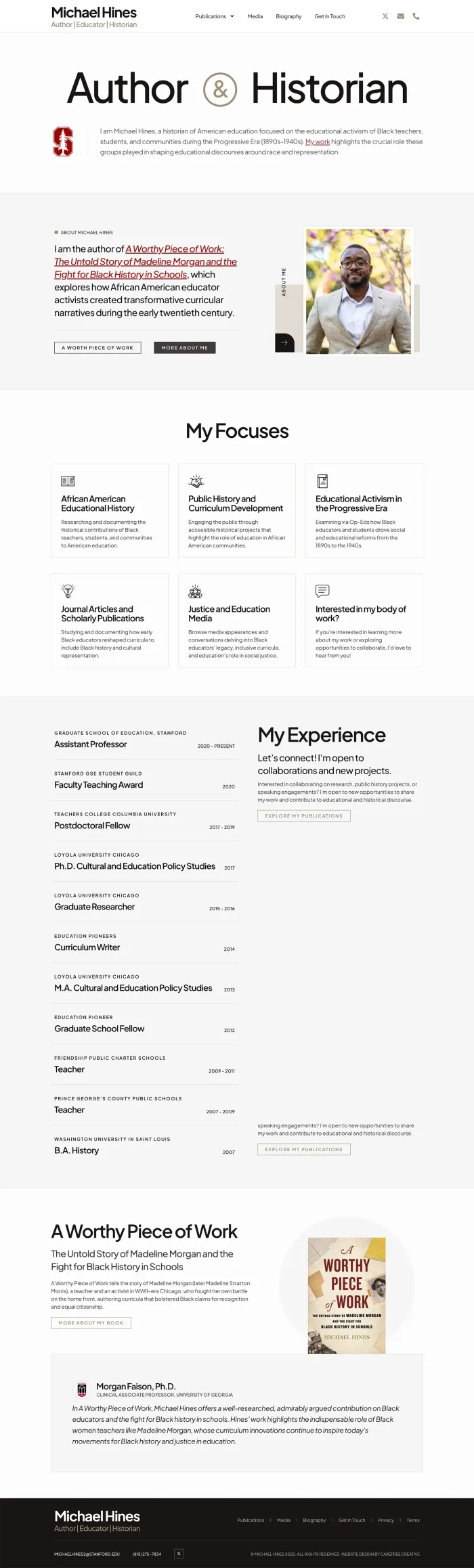 Michael Hines website